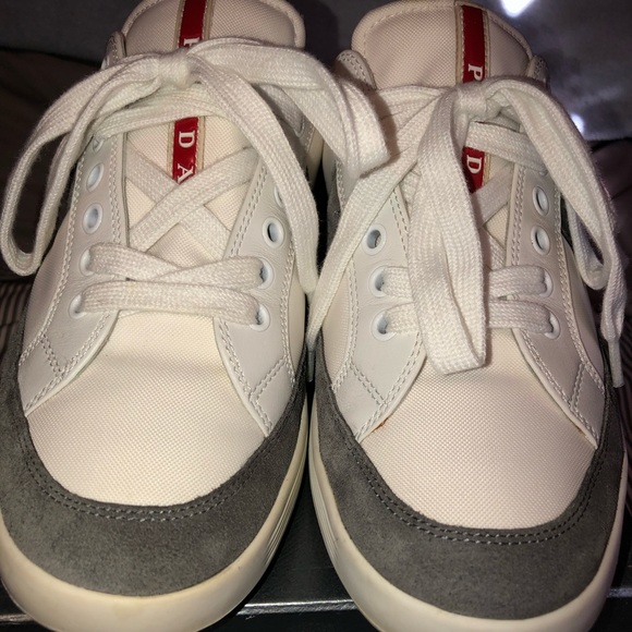 #Prada #ScamosciatoNY #Sneakers #Size 7.5 #LikeNew #WithBox #WithDustBag - Picture 2 of 12